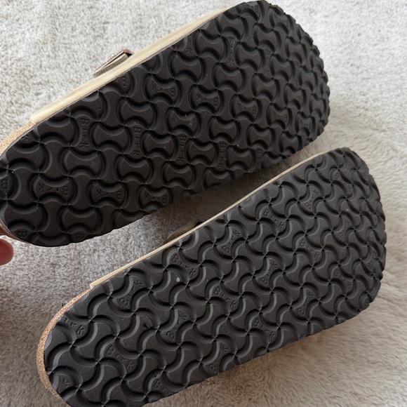 Birkenstock Men's Beige Slip-On Loafers - Picture 8 of 11